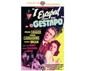 Sono Fuggito Dalla Gestapo DVD (1943) - Dean Jagger, John Carradine, Mary Brian