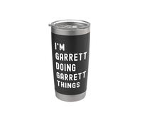 Sono Garrett Que Fa Cose di Garrett Bicchiere termico in acciaio inox doppia parete