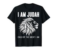 Sono Giuda Figlio del Grande Io Sono Leone Fede Cristiana Maglietta