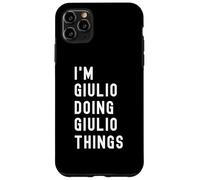 Sono Giulio Que Fa Cose di Giulio Custodia per iPhone 11 Pro Max