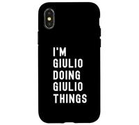 Sono Giulio Que Fa Cose di Giulio Custodia per iPhone X/XS