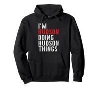 Sono Hudson Che Fa Cose Hudson Felpa con Cappuccio