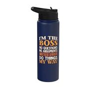 Sono il capo Nessuna domanda Argomenti Stainless Steel Insulated Water Bottle