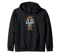 Sono Il Costume per L'Ultimo Minuto di papà Elfo Felpa con Cappuccio