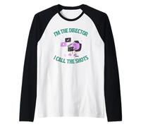 Sono Il Direttore, Sono Io Che Comando Maglia con Maniche Raglan