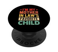Sono il figlio preferito di mia suocera PopSockets PopGrip Adesivo