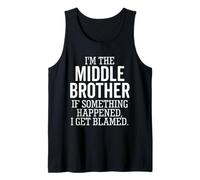 Sono Il Fratello di Mezzo se Qualcosa è Successo Mi incolpa Canotta