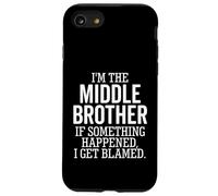 Sono il fratello di mezzo se qualcosa è successo mi incolpa Custodia per iPhone SE (2020) / 7/8
