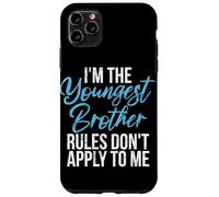 Sono il fratello più giovane Le regole non si applicano a me fratelli Custodia per iPhone 11 Pro Max
