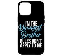 Sono il fratello più giovane Le regole non si applicano a me fratelli Custodia per iPhone 12 Pro Max