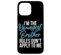 Sono il fratello più giovane Le regole non si applicano a me fratelli Custodia per iPhone 13 Pro Max
