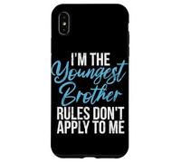 Sono il fratello più giovane Le regole non si applicano a me fratelli Custodia per iPhone XS Max