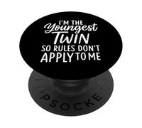 Sono il gemello più giovane, quindi le regole non si applicano a me PopSockets PopGrip Adesivo