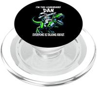 Sono il leggendario Dan divertente astronauta sul cartone animato dinosauro PopSockets PopGrip per MagSafe