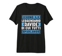 Sono Il Leggendario Davide Nome Davide Maglietta Premium