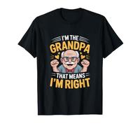 Sono Il Nonno Che Significa Che Ho Ragione Divertente Maglietta