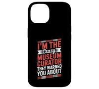 Sono il pazzo curatore del museo. Custodia per iPhone 14