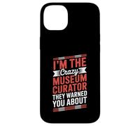 Sono il pazzo curatore del museo. Custodia per iPhone 14 Plus