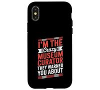 Sono il pazzo curatore del museo. Custodia per iPhone X/XS