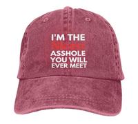 Sono il più simpatico stronzo che incontrerai mai - Cappellino da baseball
