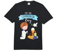 Sono Il Ragazzo della Prima Comunione Ragazzo della Santa Comunione Bambini cattolici Comfort Colors Adult Heavyweight T-Shirt
