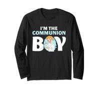 Sono Il Ragazzo della Prima Comunione Ragazzo della Santa Comunione Bambini cattolici Maglia a Manica