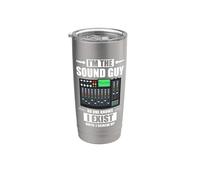 Sono il ragazzo di suono Toningenieur Tontechniker Bicchiere termico in acciaio inox doppia parete