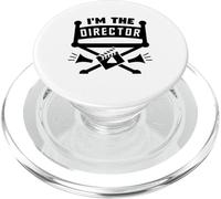Sono il regista - Direttore di film divertenti PopSockets PopGrip per MagSafe