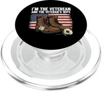 Sono il veterano e il soldato militare della moglie del veterano PopSockets PopGrip per MagSafe