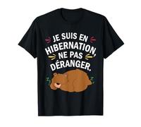 Sono in letargo non disturbare - Pigiama divertente orso Maglietta