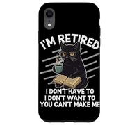 Sono in pensione Non Devo Non Voglio Non Voglio Non Puoi Fare M Custodia per iPhone XR
