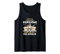 Sono in Pensione Ora Lunico Capo Che Ho E Mia Moglie Canotta