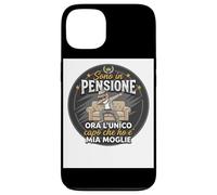 Sono In Pensione Ora Lunico Capo Che Ho E Mia Moglie Custodia per iPhone 13