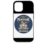 Sono In Pensione Ora Lunico Capo Che Ho Mia Moglie Custodia per iPhone 12/12 Pro