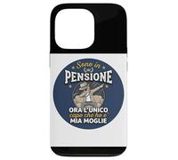 Sono In Pensione Ora Lunico Capo Che Ho Mia Moglie Custodia per iPhone 13 Pro