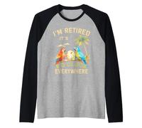 Sono in Pensione - Sono 5 in Punto Ovunque - 5 Oclock Somewhere Maglia con Maniche Raglan