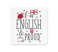 Sono Inglese E Fiero Magnete Da Frigo - Bandiera Rugby Dell'Inghilterra