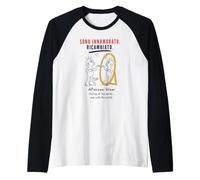 Sono Innamorato Poldo Amore per sé Ironico Divertente Maglia con Maniche Raglan