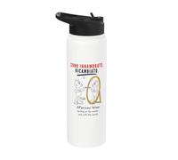 Sono Innamorato Poldo Amore per Sé Ironico Divertente Stainless Steel Insulated Water Bottle