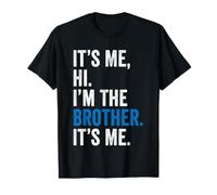Sono io Ciao Sono Il Fratello Sono io Retro Bro Funny Brothers Maglietta