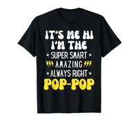 Sono io Ciao Sono Il Pop Pop - I Heart My Pop Pop Matching Maglietta