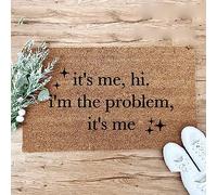 Sono Io, Ciao, Sono Il Problema, Fan Sarcastico Di Tay0R Zerbino Resistente Zerbino Ingresso Antiscivolo Tappeto Bagno Per Interno Porte Esterne Cucina 40 X 60Cm