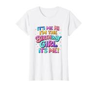 Sono io Ciao Sono la Ragazza del Compleanno retrò Maglietta