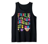 Sono io Ciao Sono The Cheer Girl Sono io Funny Cheerleading Canotta