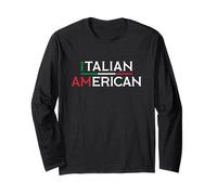 Sono Italiano Americano - Italia e America Pride Maglia a Manica