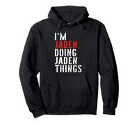 Sono Jaden Che Fa Cose a Jaden Felpa con Cappuccio