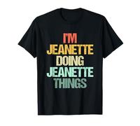 Sono Jeannette Doing Jeannette Things - Nome divertente Jeannette Maglietta
