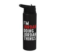 Sono Jordan che fa cose in Giordania Stainless Steel Insulated Water Bottle