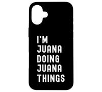 Sono Juana Que Fa Cose di Juana Custodia per iPhone 16 Plus
