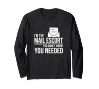 Sono l"escort della posta che non sapevi di aver bisogno di corrieri postali Maglia a Manica